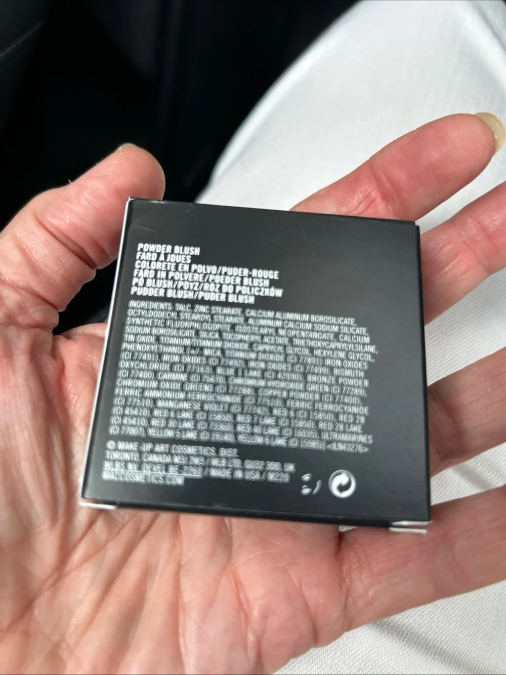 MAC Powder BLUSH COPPERTONE SHADE FULL SIZE NEW BOX .21oz/6 g